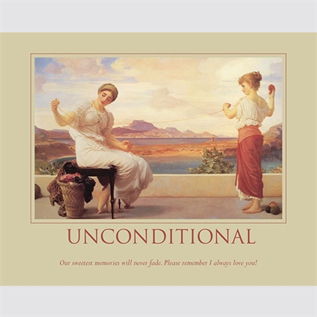 Mom and Daughter Masterpiece Print with Quote - myDaVinci